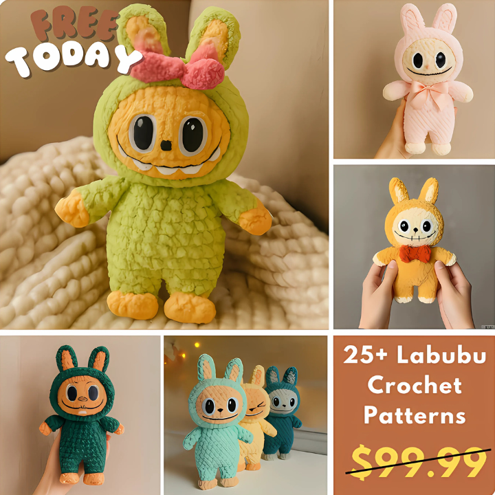 25+ Labubu Crochet Patterns (Free Today)